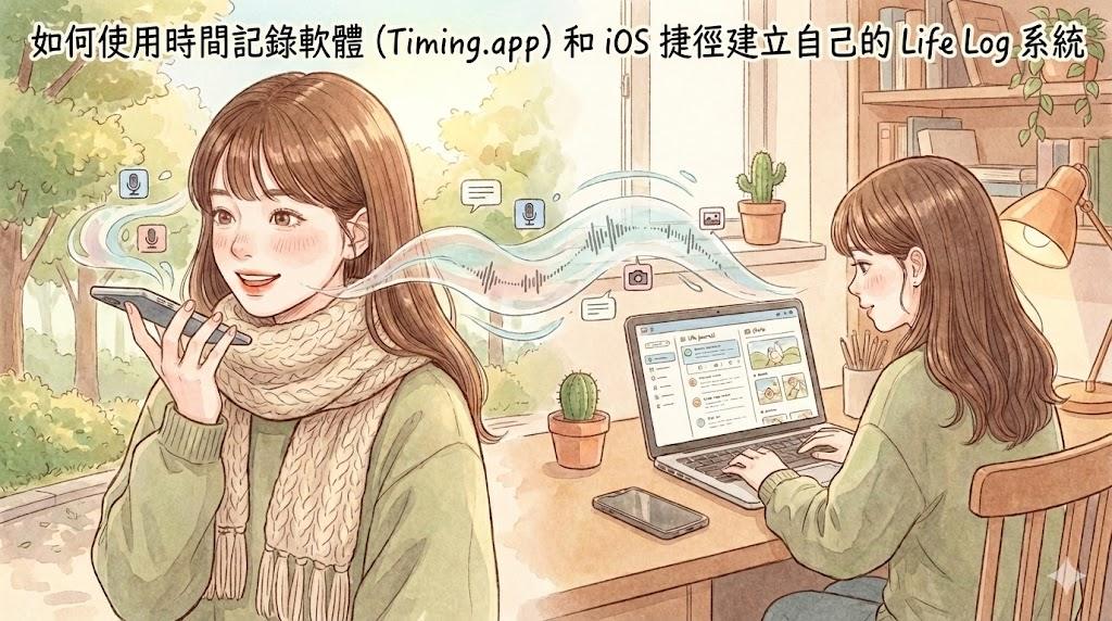 如何使用時間記錄軟體 (Timing.app) 和 iOS 捷徑建立自己的 Life Log 系統 – MUKI space*